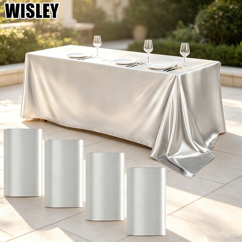 Home Textiles News - Nappe en satin lisse et soyeuse,
