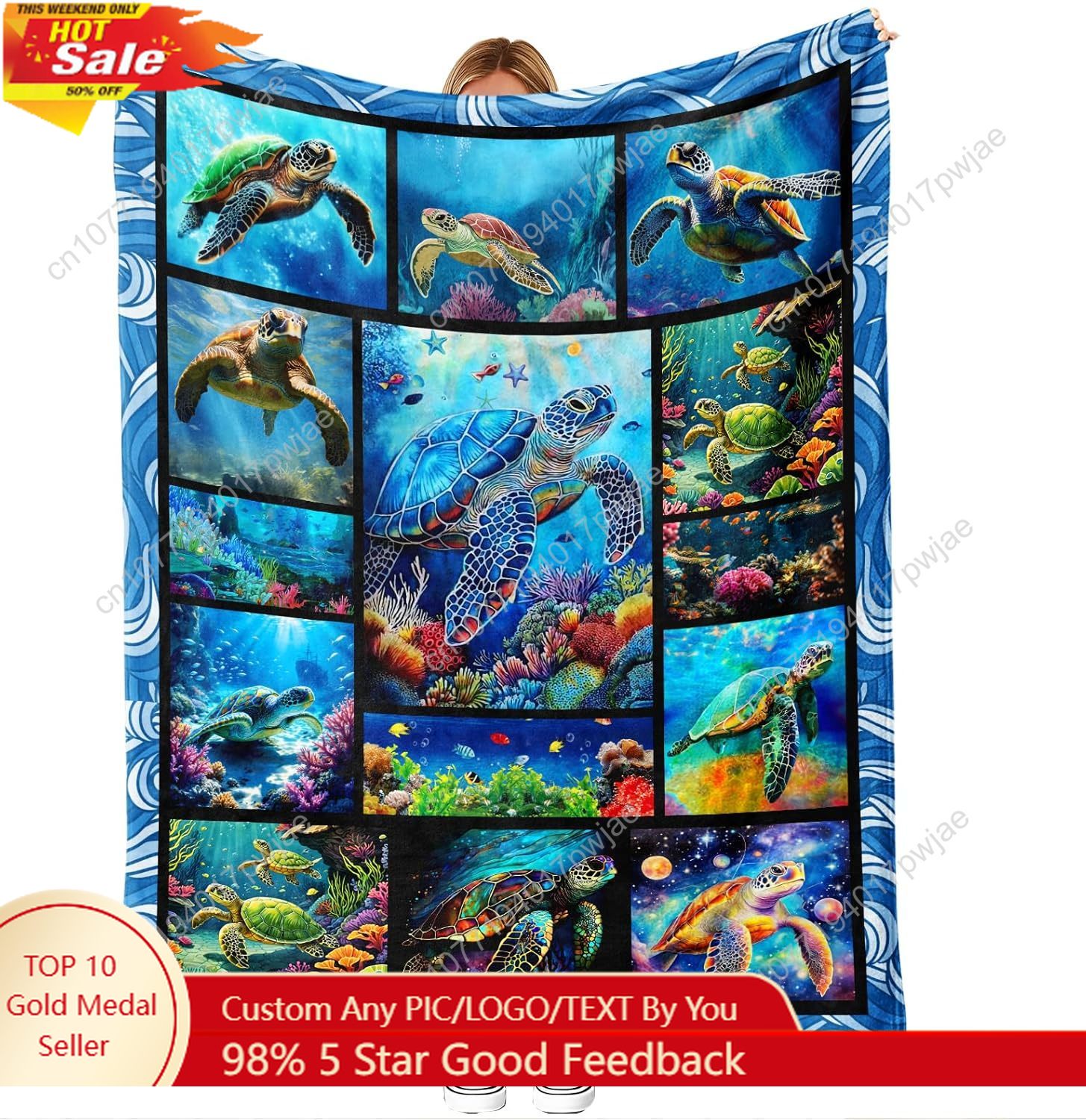 Couverture en flanelle de tort - Home Textiles And Decor avis et prix