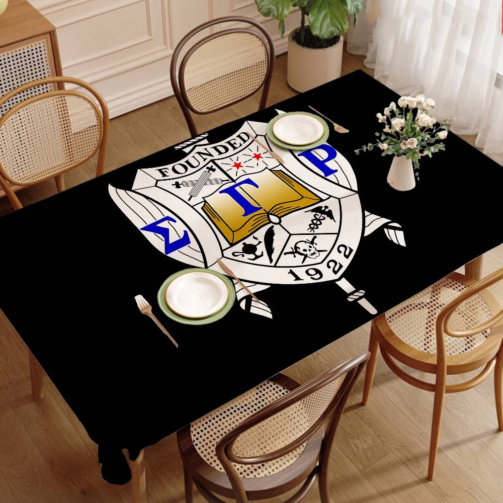 Nappe avec logo Sigma Gamma Rh - Home Textiles News avis et prix