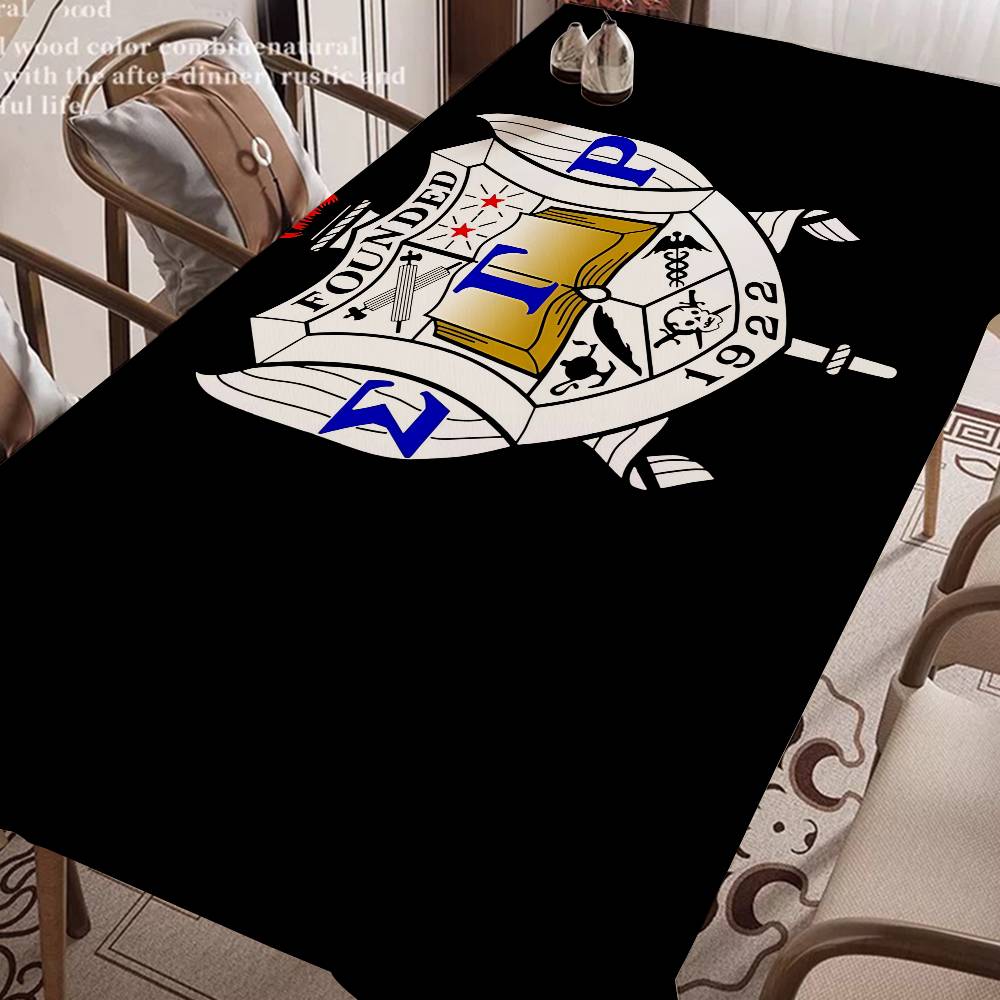 Nappe avec logo Sigma Gamma Rh - Home Textiles News avis et prix